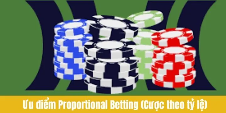Những ưu điểm cực xịn sò của chiến thuật proportional Betting